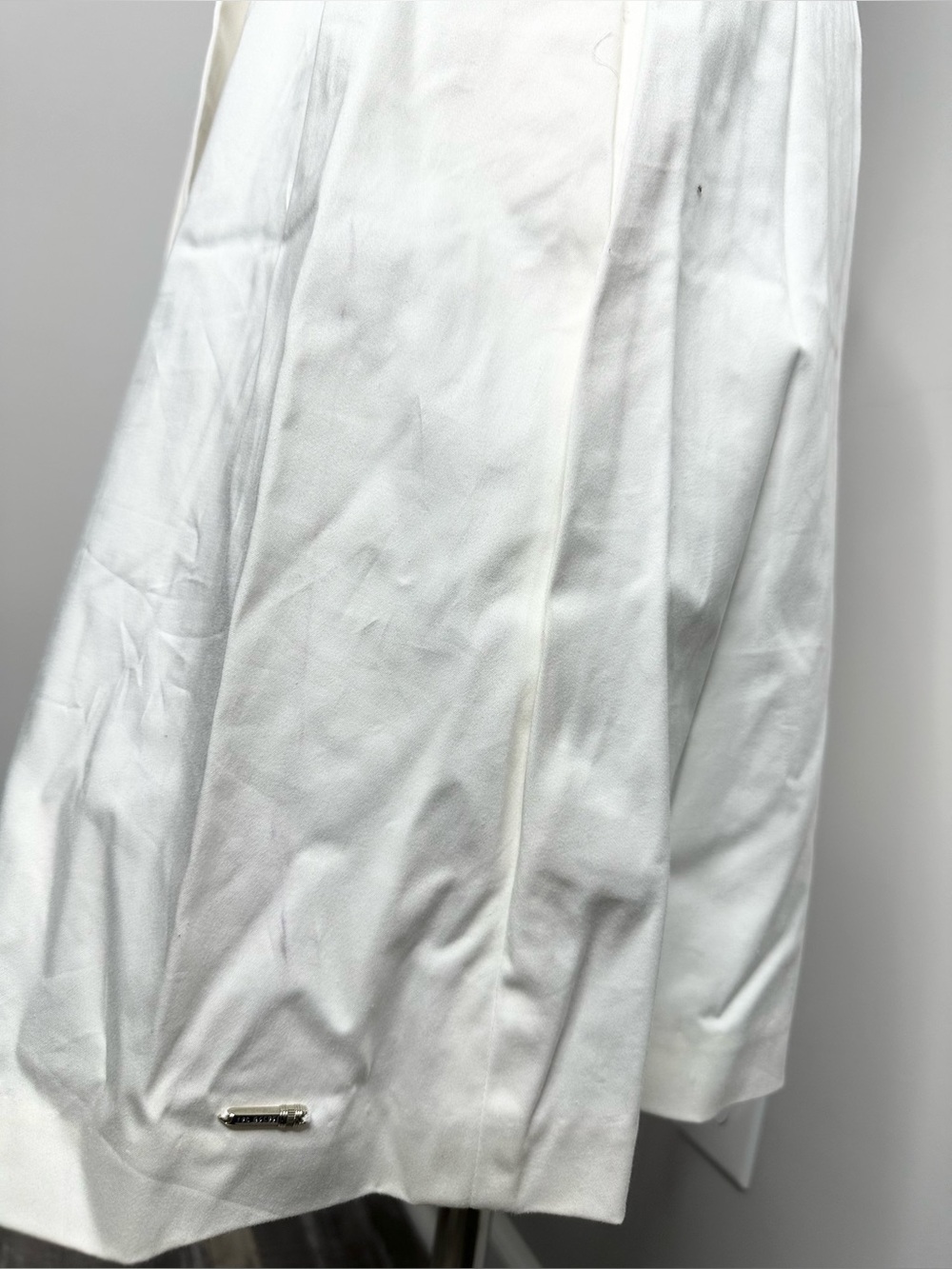 Ted baker White Wrap-Style Short Sleeve Dress- preloved-4 - Picture 12 of 16